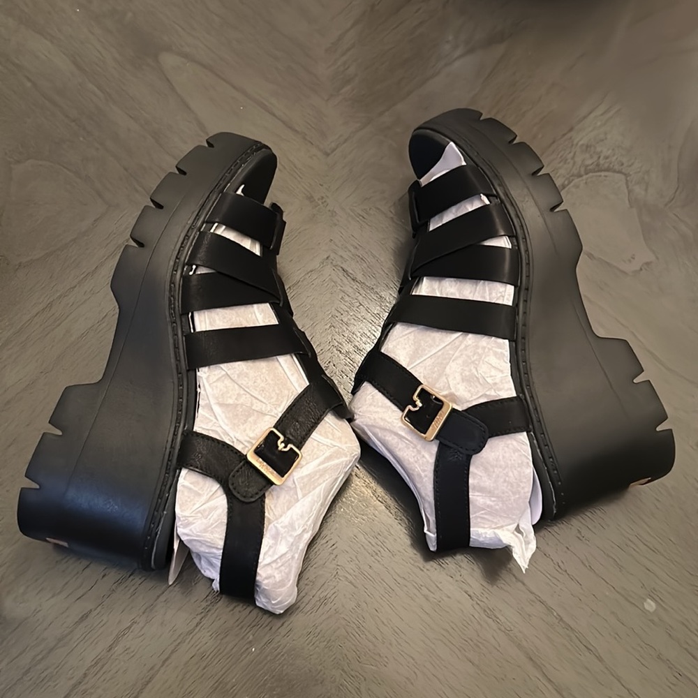 DR. SCHOLL'S Women's Check It Out Ankle Strap Sandals - Picture 8 of 14